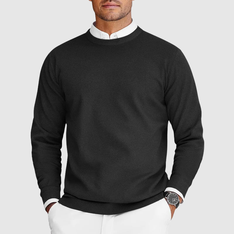 Hugo – Le Pull Col Rond Parfait pour Homme