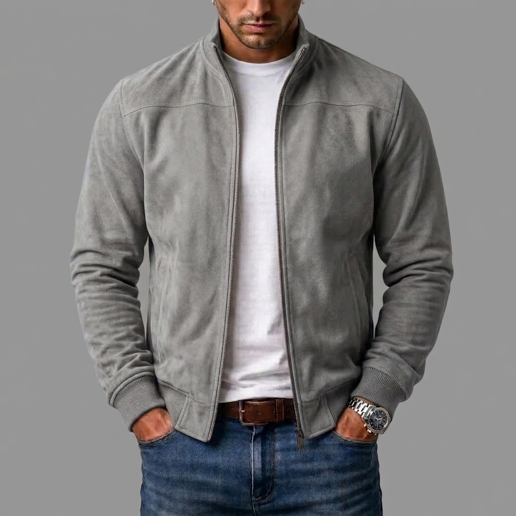 Louis | Blouson bomber en daim
