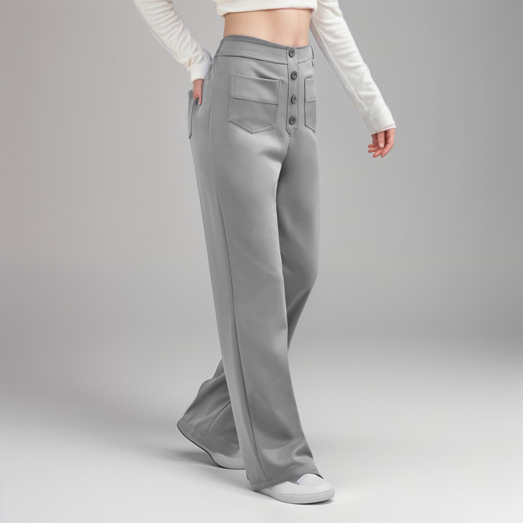 Chloé – Pantalon Stretch Taille Haute pour Femme