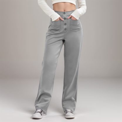 Chloé – Pantalon Stretch Taille Haute pour Femme