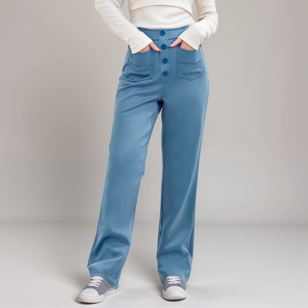 Chloé – Pantalon Stretch Taille Haute pour Femme