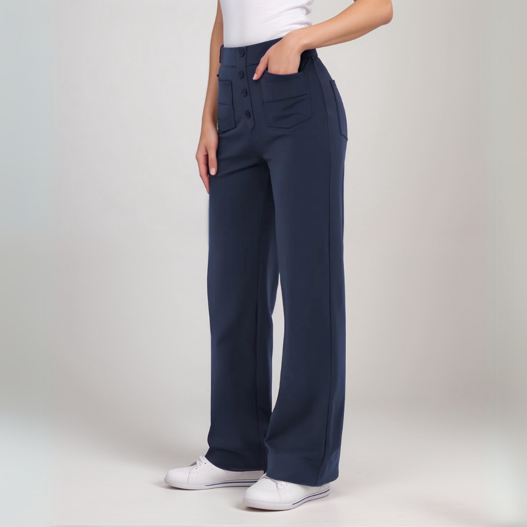 Chloé – Pantalon Stretch Taille Haute pour Femme