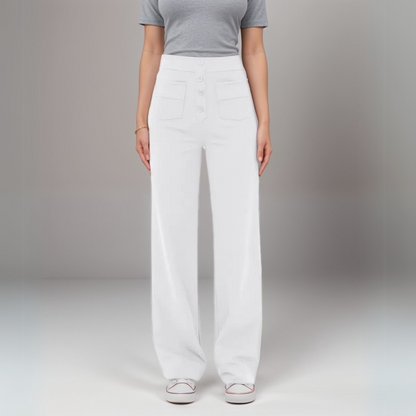 Chloé – Pantalon Stretch Taille Haute pour Femme