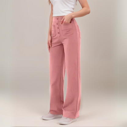 Chloé – Pantalon Stretch Taille Haute pour Femme