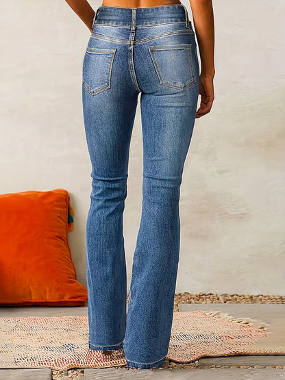 Émeline – Pantalon Flare Taille Haute pour Femme