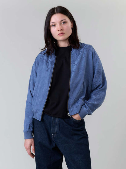 Lene – Veste Réversible Zen Indigo/Bleu