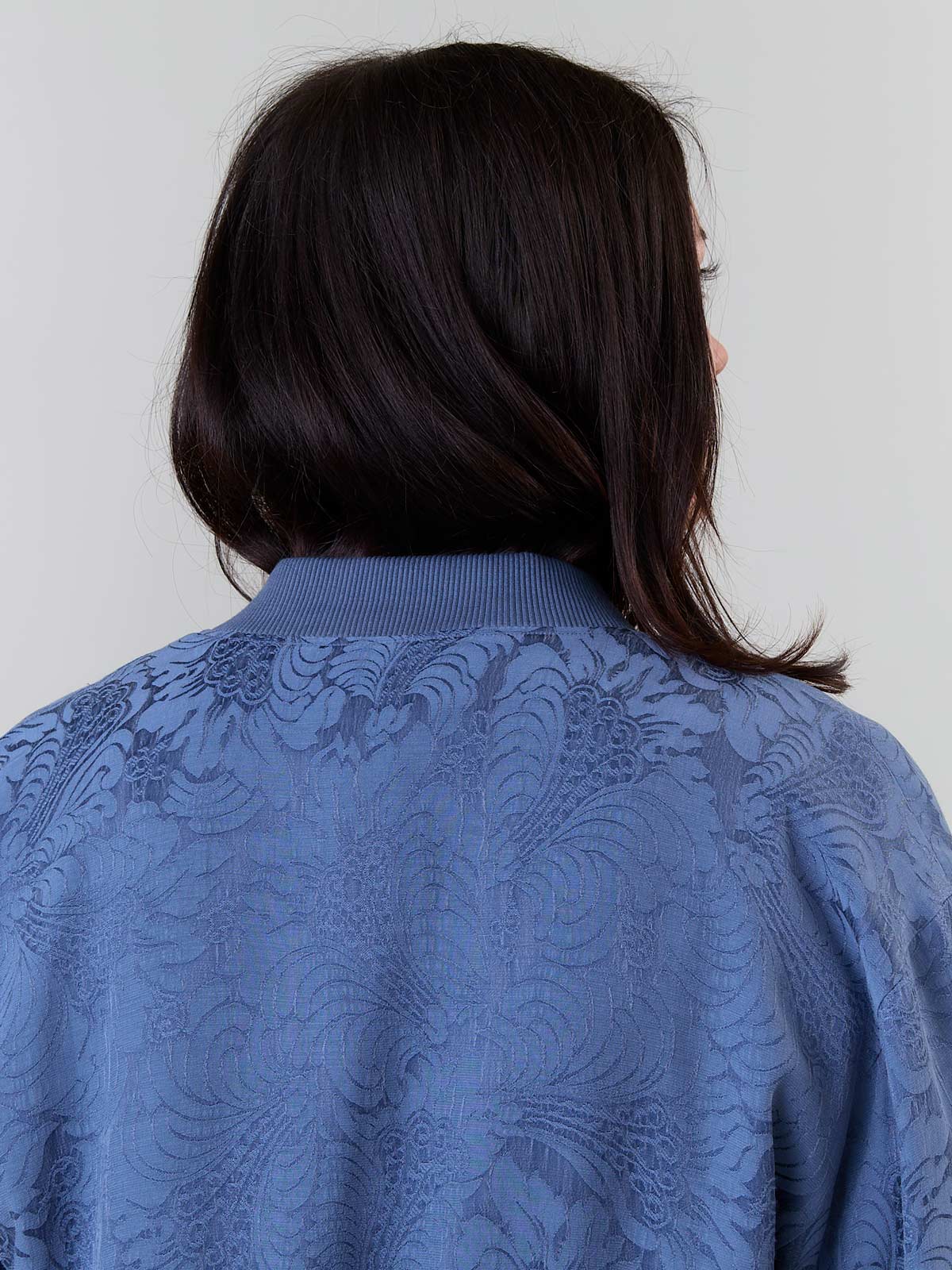 Lene – Veste Réversible Zen Indigo/Bleu