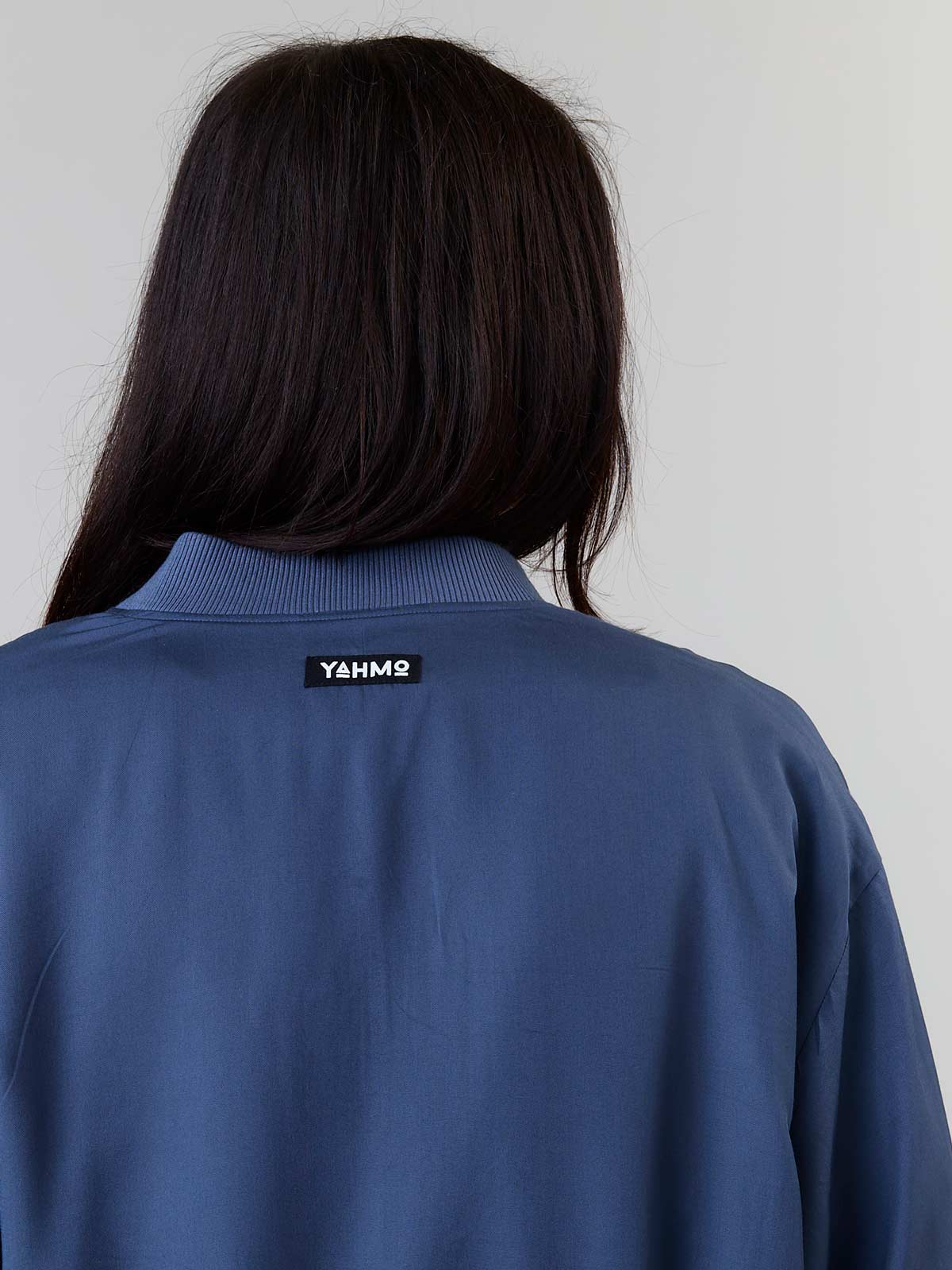Lene – Veste Réversible Zen Indigo/Bleu