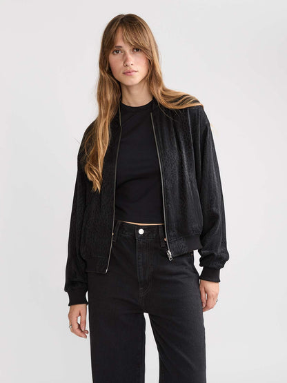 Suzanne – Veste Réversible Léopard & Olive