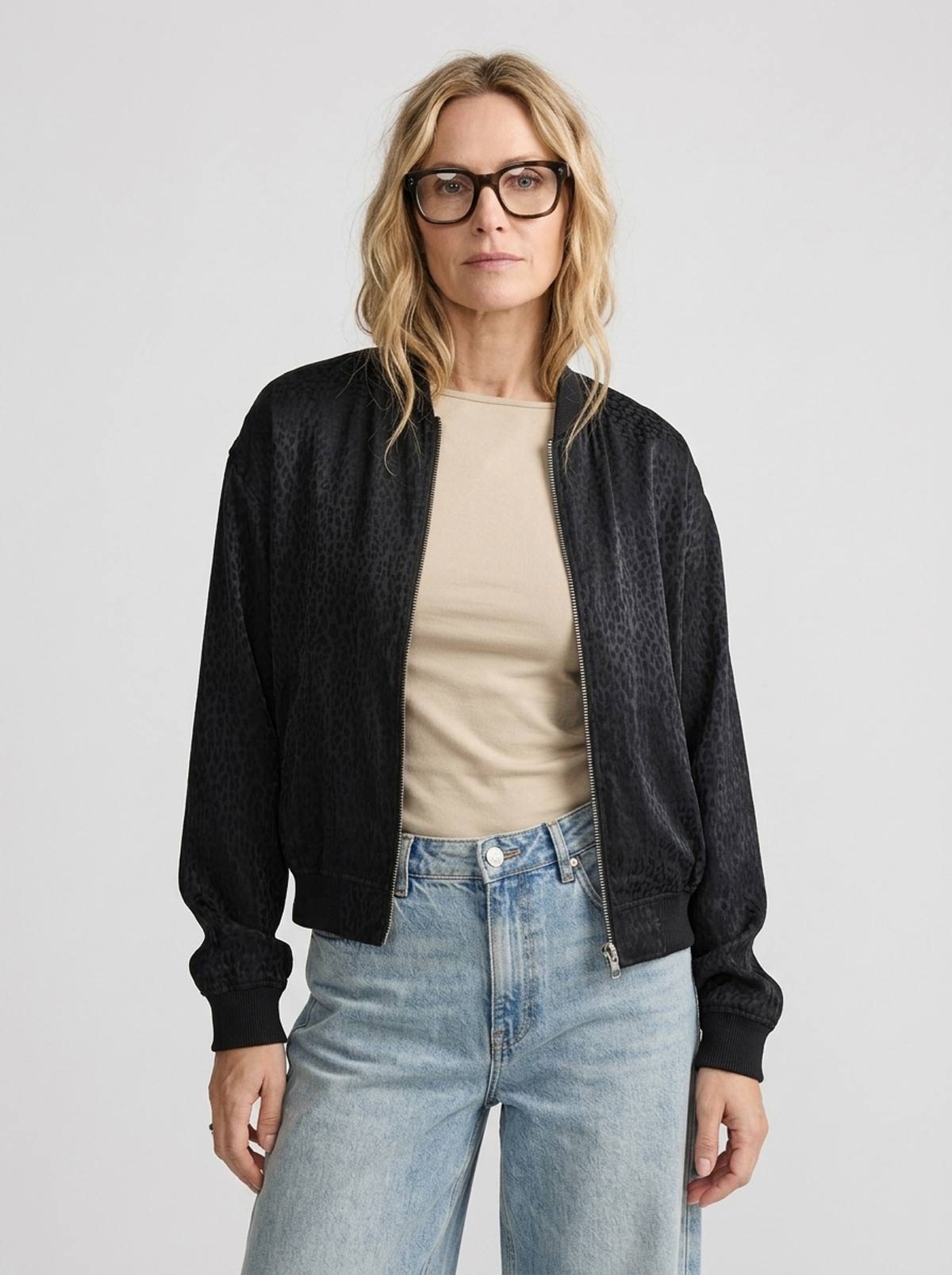 Suzanne – Veste Réversible Léopard & Olive