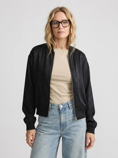Suzanne – Veste Réversible Léopard & Olive