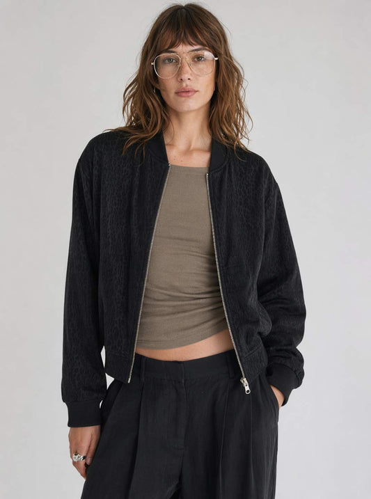Suzanne – Veste Réversible Léopard & Olive