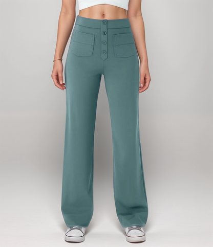 Chloé – Pantalon Stretch Taille Haute pour Femme