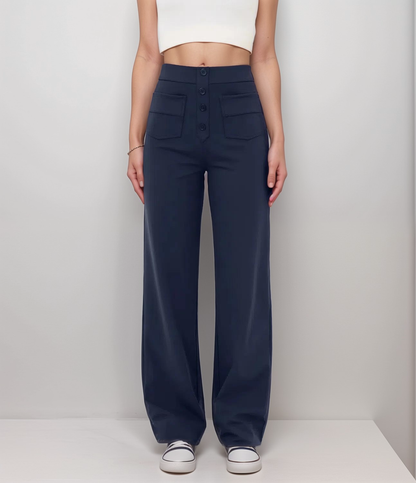 Chloé – Pantalon Stretch Taille Haute pour Femme