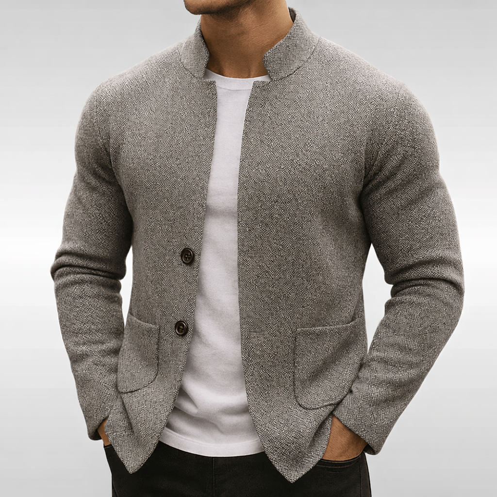 Louis – Blazer en Maille Moderne
