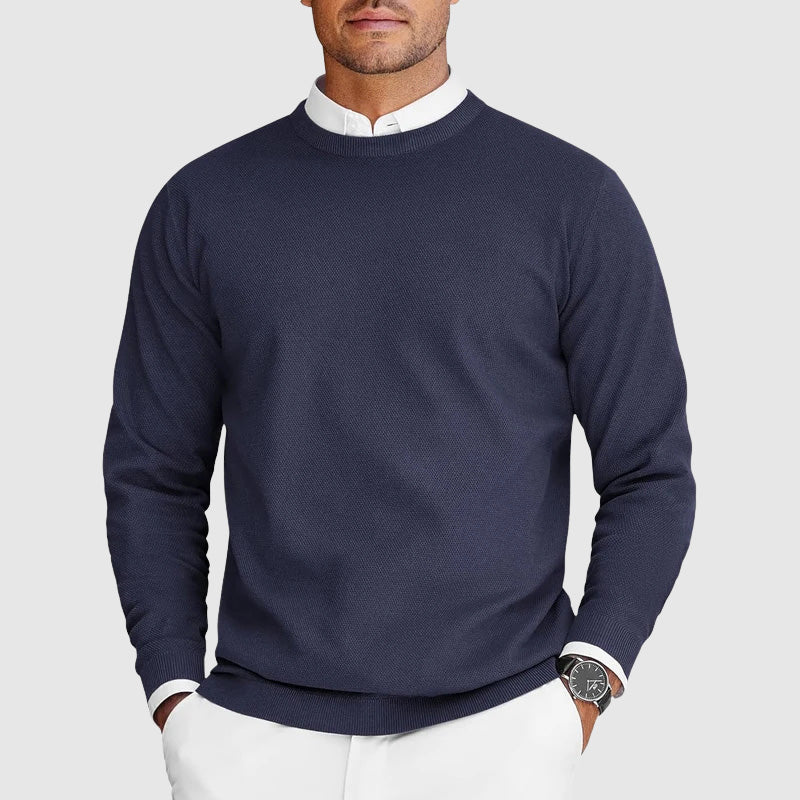 Hugo – Le Pull Col Rond Parfait pour Homme