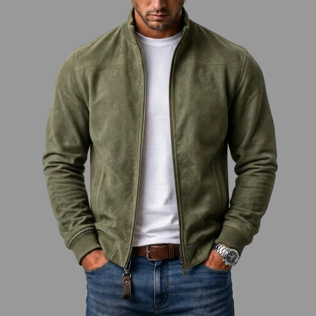 Louis | Blouson bomber en daim