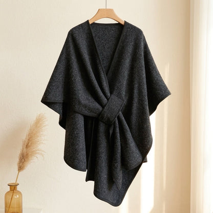 Langer – Poncho Écharpe Élégant et Douillet