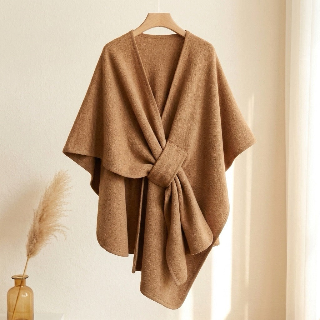 Langer – Poncho Écharpe Élégant et Douillet