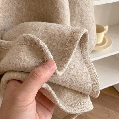 Langer – Poncho Écharpe Élégant et Douillet