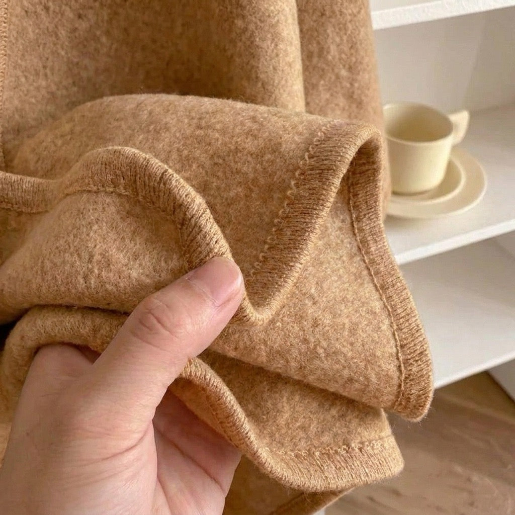 Langer – Poncho Écharpe Élégant et Douillet