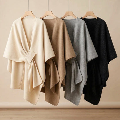 Langer – Poncho Écharpe Élégant et Douillet