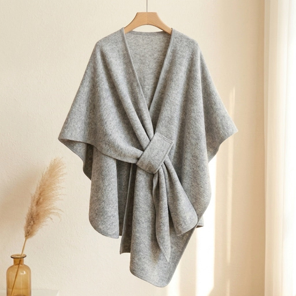 Langer – Poncho Écharpe Élégant et Douillet