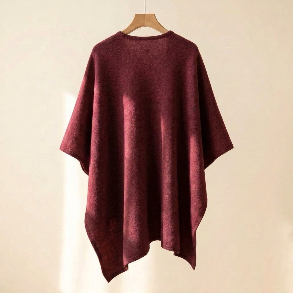 Langer – Poncho Écharpe Élégant et Douillet