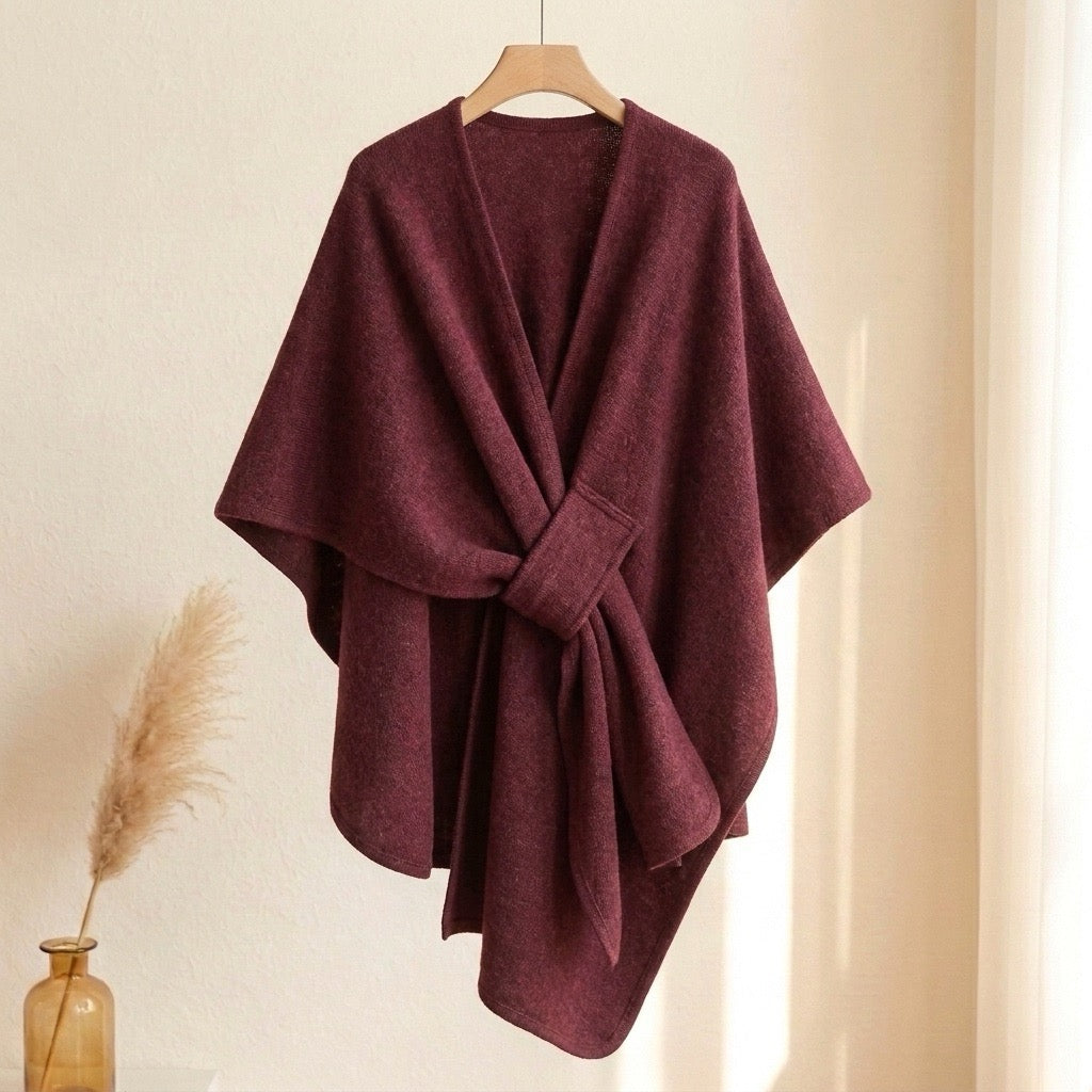 Langer – Poncho Écharpe Élégant et Douillet