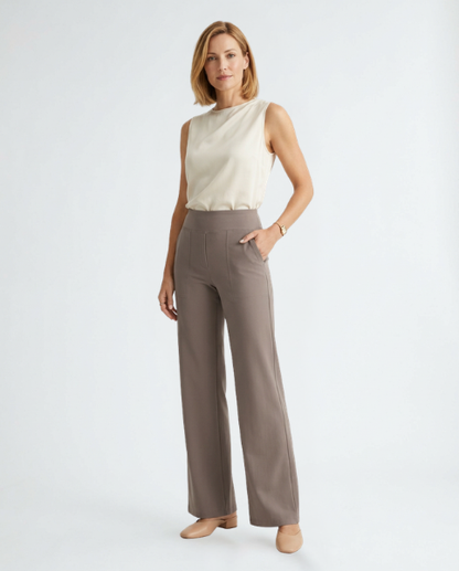 Léonie – Pantalon Stretch Confortable pour Femme