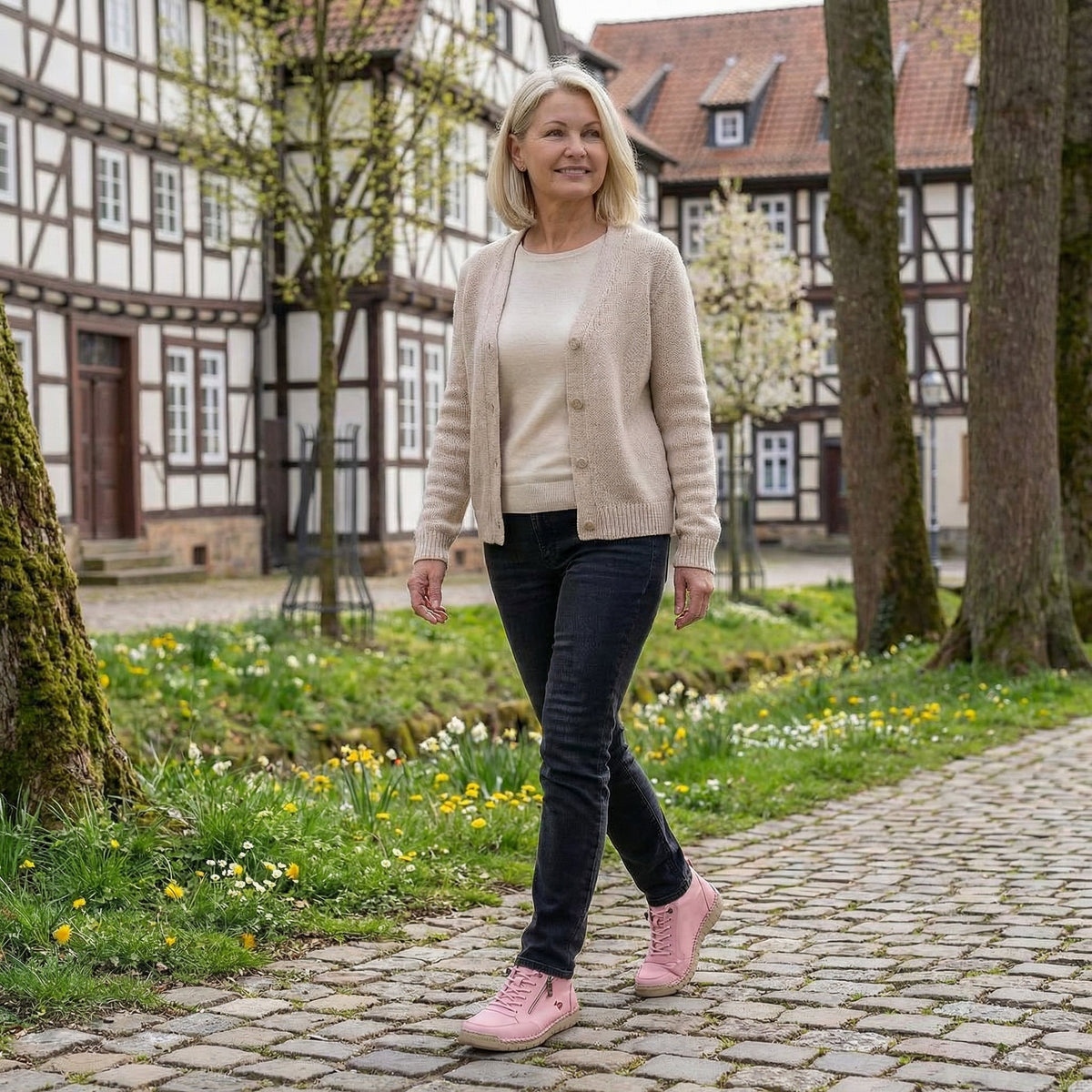 Élodie | Baskets Femme Confortables, Amortissantes et Élégantes