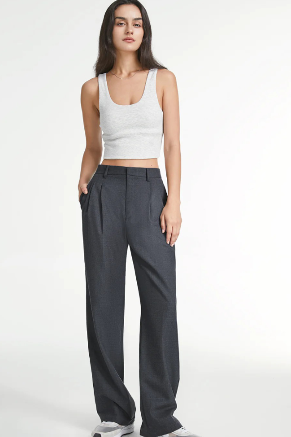 Margaux – Pantalon Tailleur Wide-Leg pour Femme