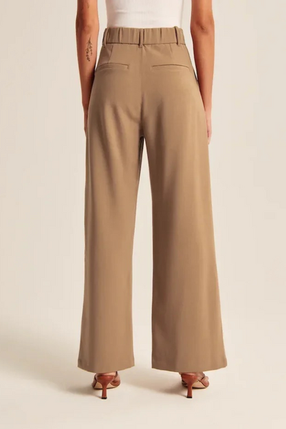 Margaux – Pantalon Tailleur Wide-Leg pour Femme