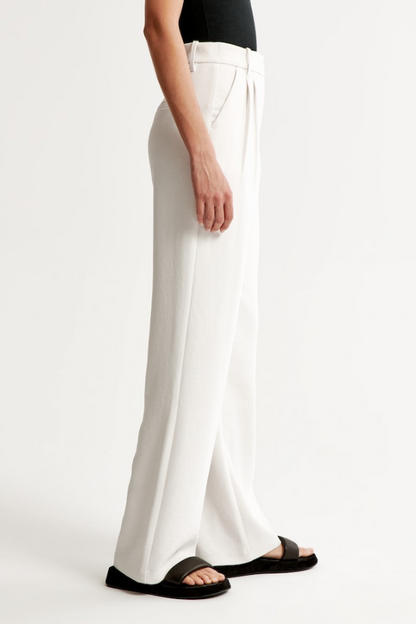 Margaux – Pantalon Tailleur Wide-Leg pour Femme