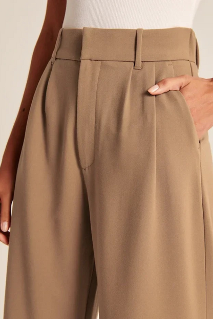 Margaux – Pantalon Tailleur Wide-Leg pour Femme