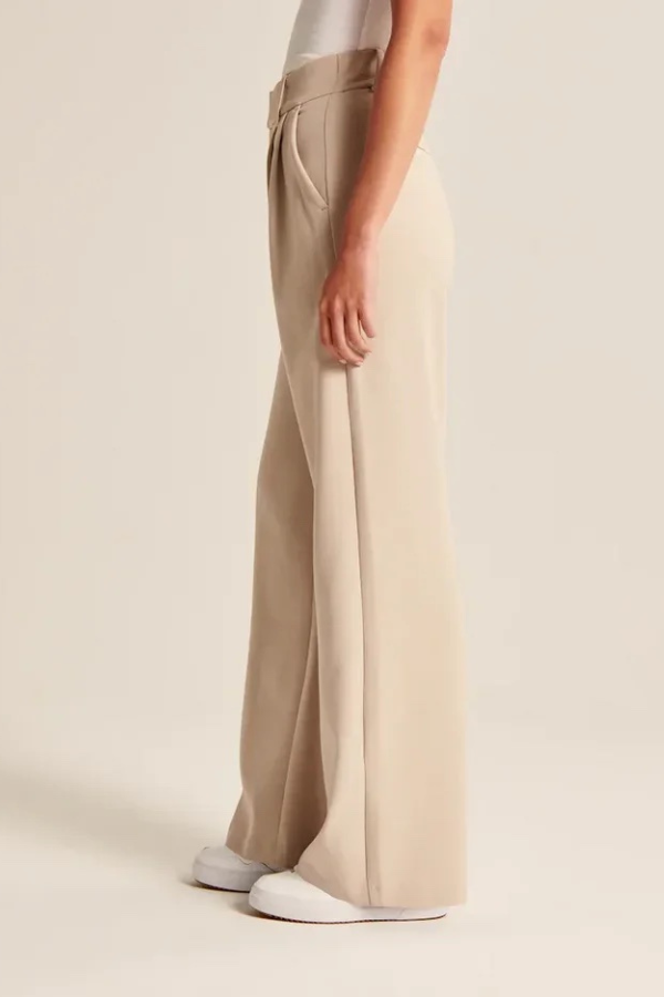 Margaux – Pantalon Tailleur Wide-Leg pour Femme