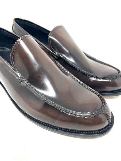 **Pierre – Mocassins en cuir véritable, fabriqués en Italie, semelle en cuir cousue.**