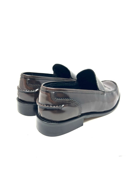 **Pierre – Mocassins en cuir véritable, fabriqués en Italie, semelle en cuir cousue.**