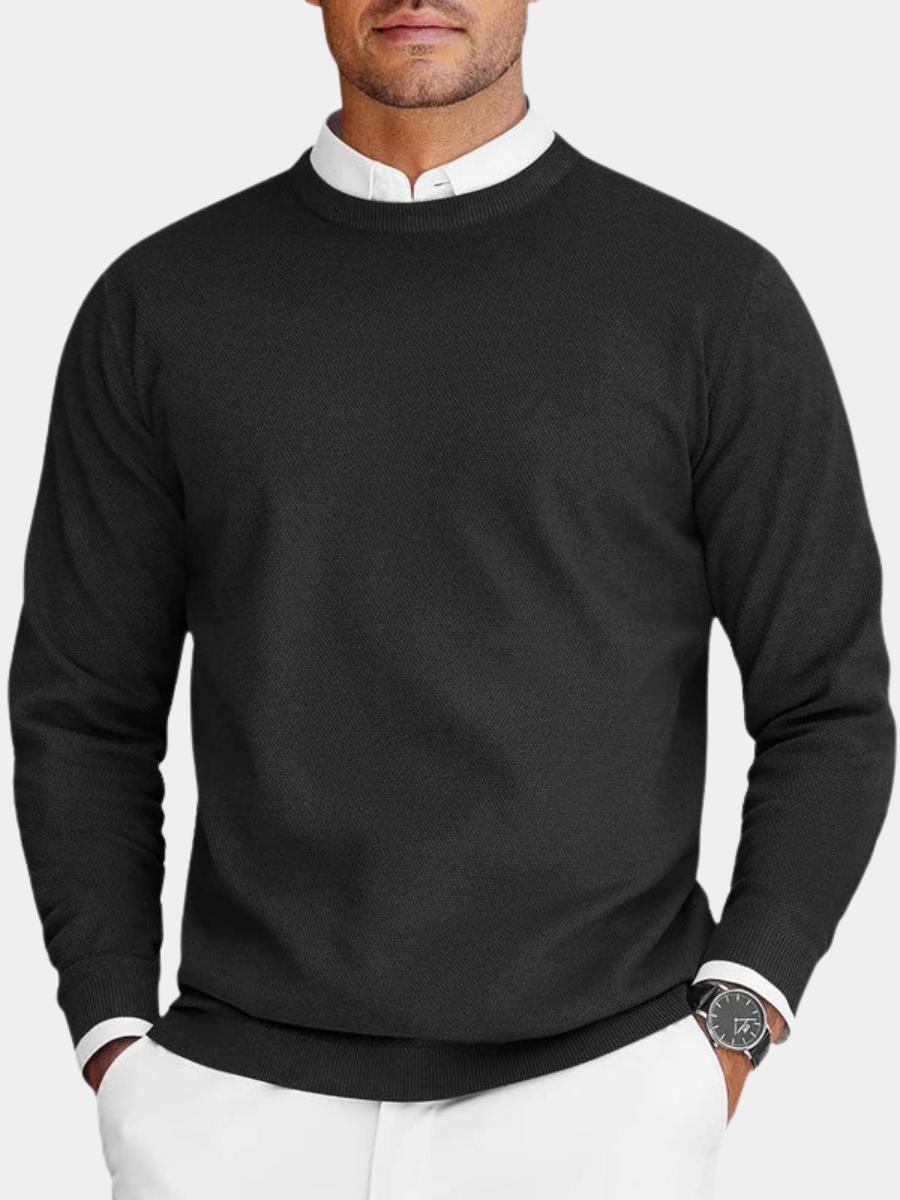 Hugo – Le Pull Col Rond Parfait pour Homme