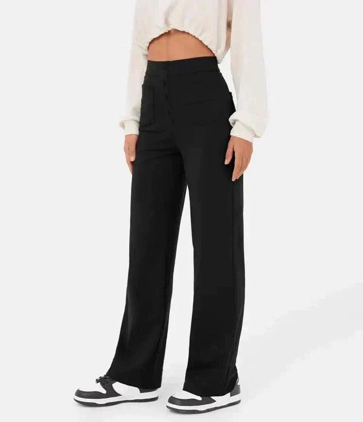Chloé – Pantalon Stretch Taille Haute pour Femme