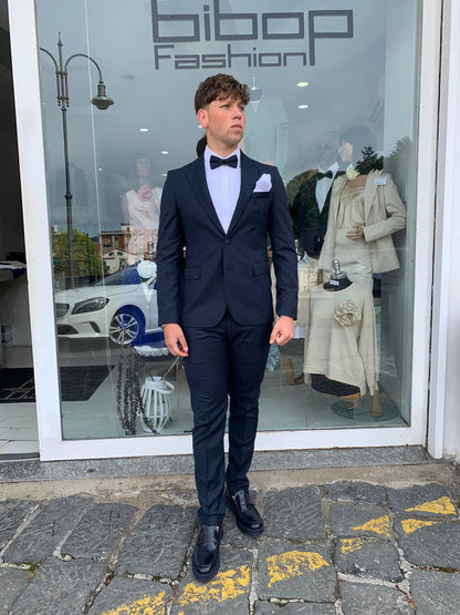 Gerard – Costume complet micro-carreaux, modèle Call S 17, coupe slim Milano, veste blazer en tissu léger