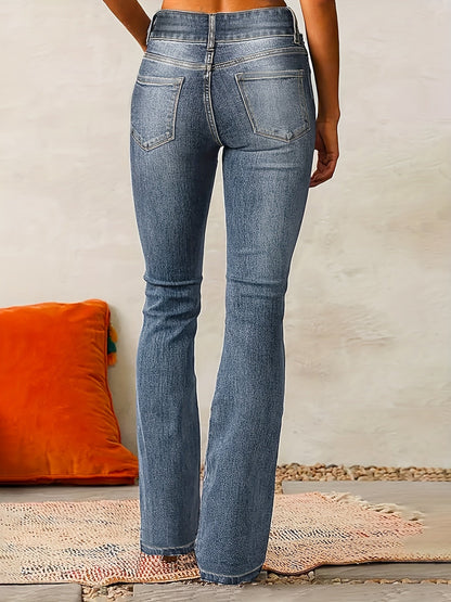 Émeline – Pantalon Flare Taille Haute pour Femme