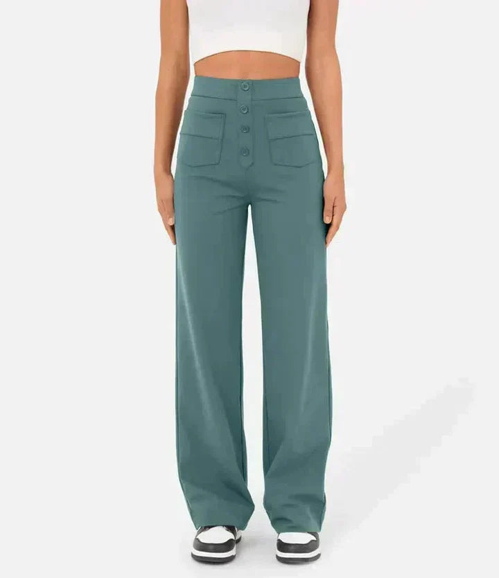 Chloé – Pantalon Stretch Taille Haute pour Femme
