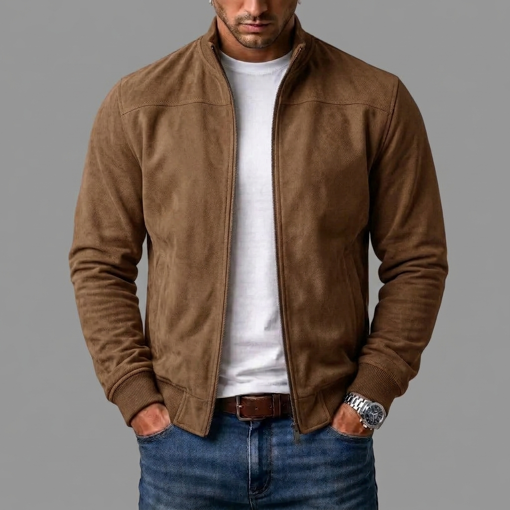 Louis | Blouson bomber en daim