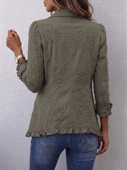 Giselle - Veste Buena Ornée De Broderies Florales