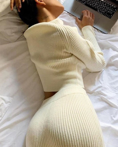 Édith - FEEL COZY SKIRT TWO SET