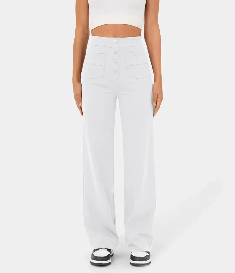 Chloé – Pantalon Stretch Taille Haute pour Femme